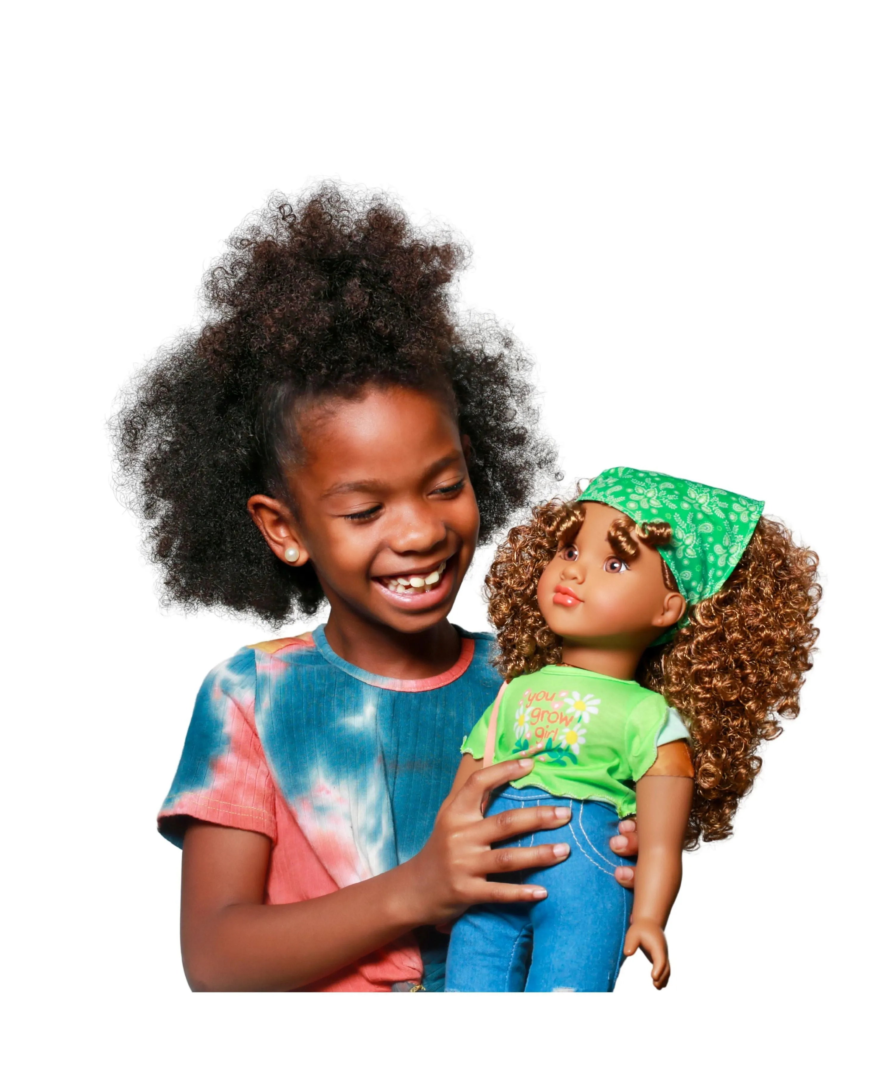 Positively Perfect Dolls 18" Willow Doll with Brown Hair and Golden Highlights