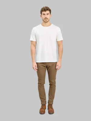 Pure Blue Japan 1175-KH 13.5oz Duck Canvas Relaxed Tapered Pants Khaki