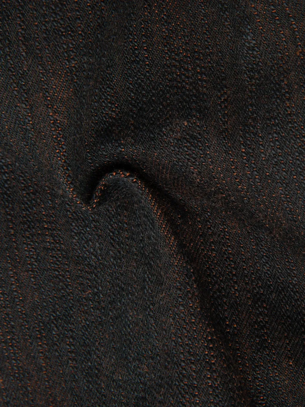 Pure Blue Japan PER-EX-019-BK 15oz Black x Persimmon Extra Slub Relaxed Tapered Jeans