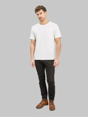 Pure Blue Japan PER-EX-019-BK 15oz Black x Persimmon Extra Slub Relaxed Tapered Jeans