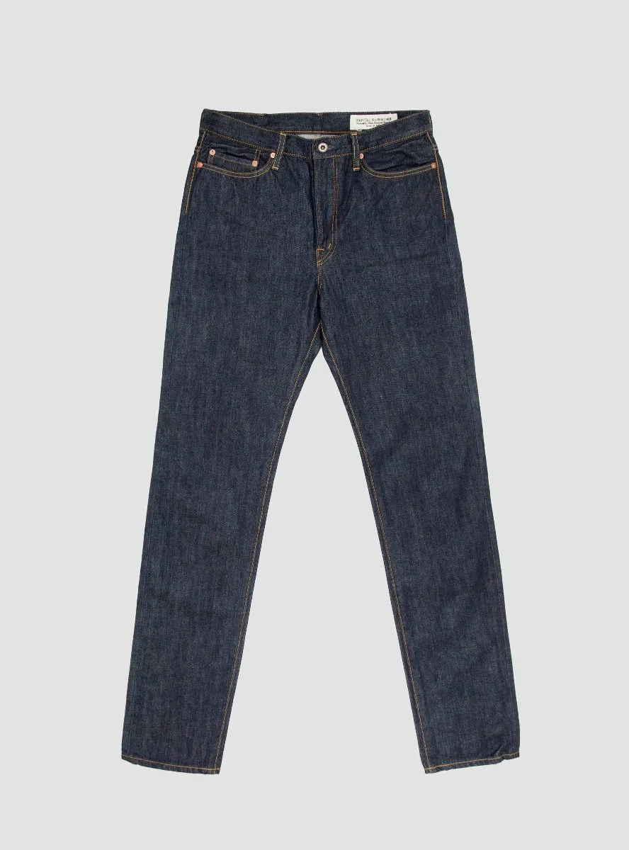 Raw 14oz Denim 5 Pocket Stone Jeans