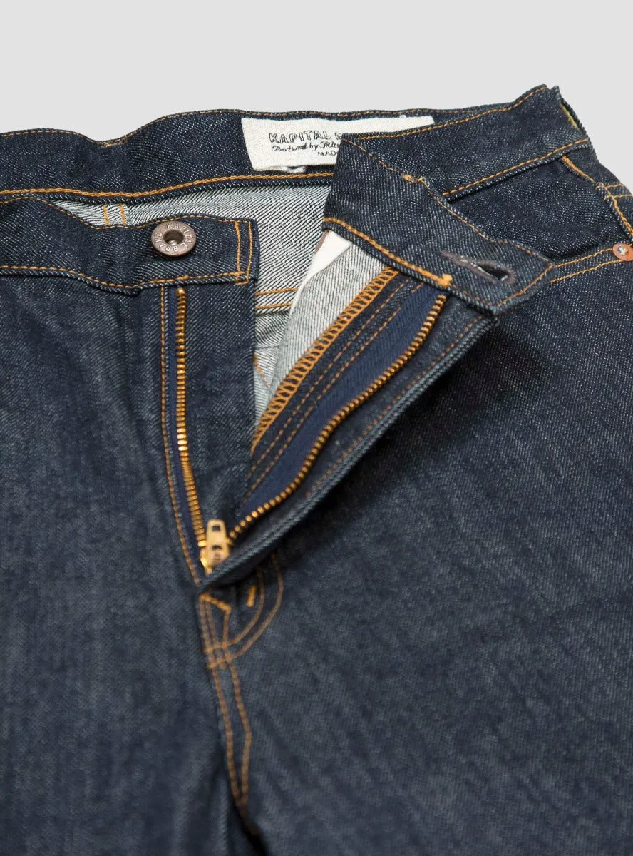 Raw 14oz Denim 5 Pocket Stone Jeans
