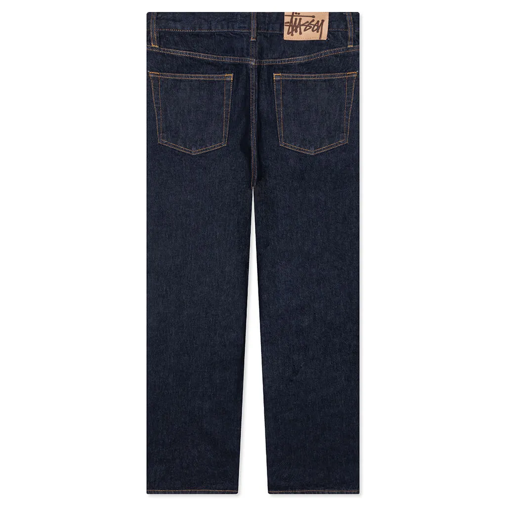 Relaxed Jeans Denim - Rinsed Indigo