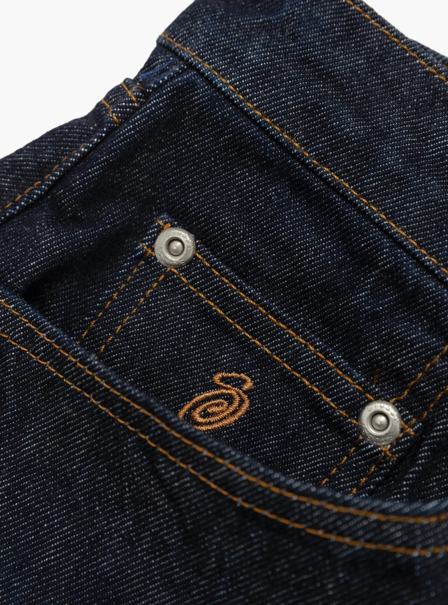 Relaxed Jeans Denim Rinsed Indigo