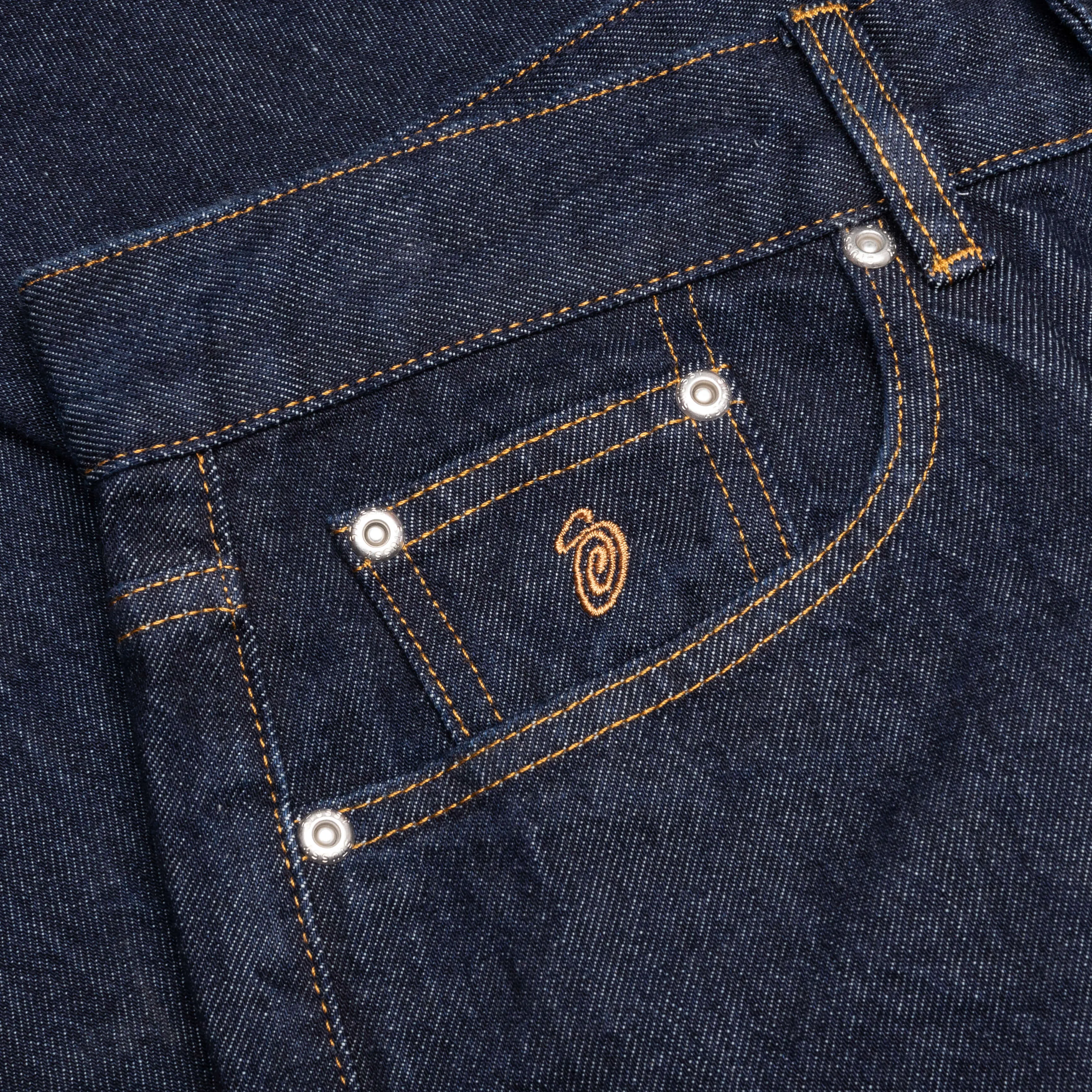 Relaxed Jeans Denim - Rinsed Indigo