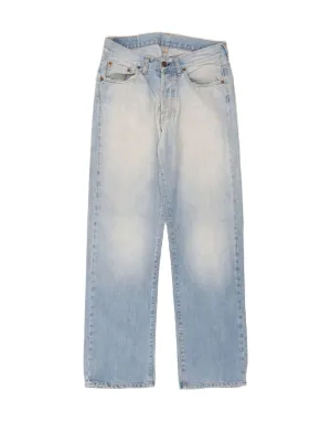 REPLAY Mens Straight Jeans W29 L32 Blue