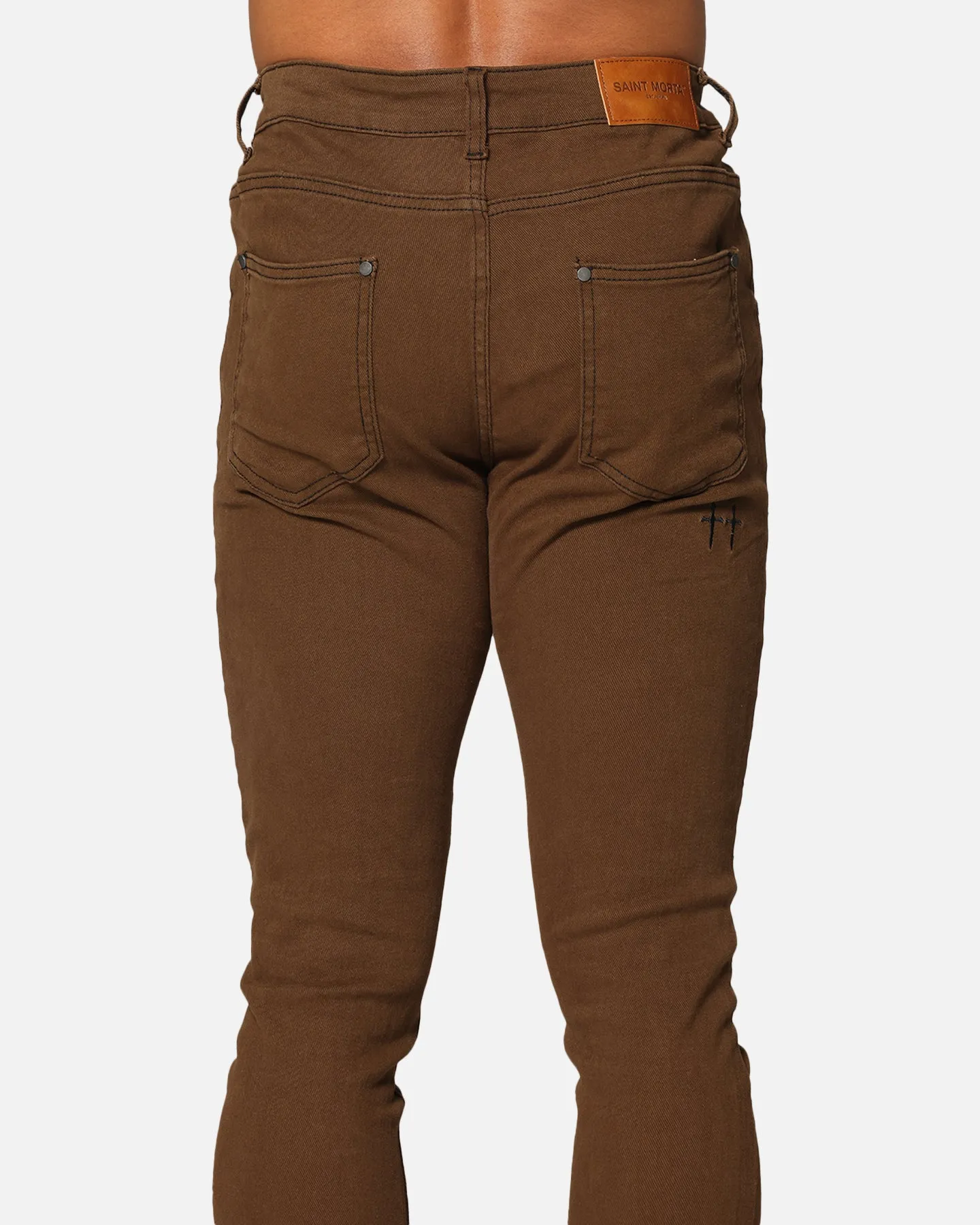 Saint Morta Dynasty Jeans Vintage Brown