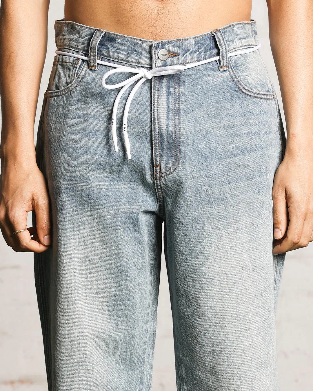Saint Morta Empire Relaxed Jeans Vintage Blue
