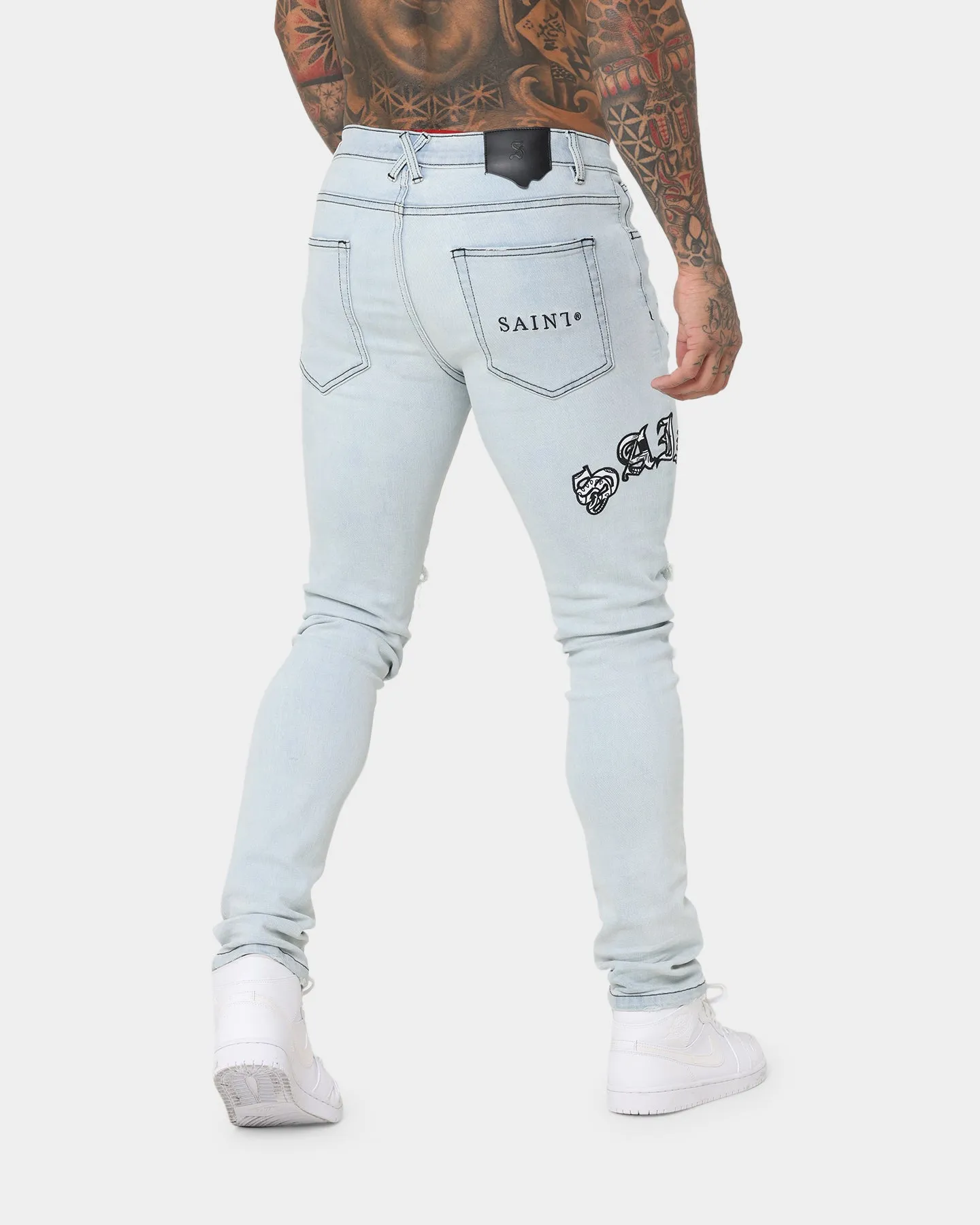 Saint Morta Gothic Summer Jeans Ice Blue