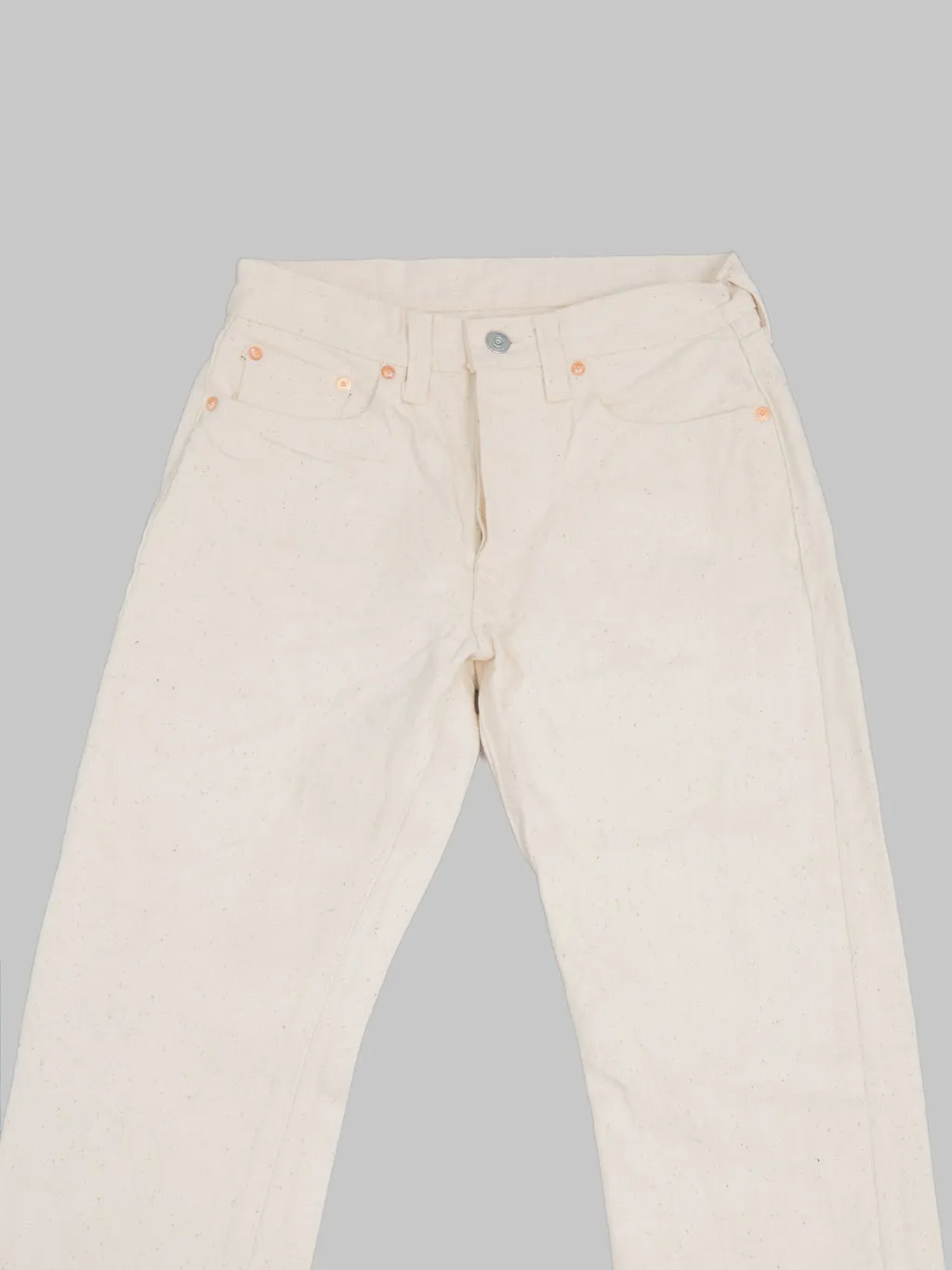 Samurai Jeans S710SC-KI Japanese Cotton Ecru 18oz Slim Straight Jeans