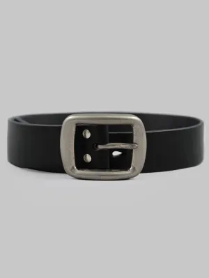 Samurai Jeans W001 Heavy Weight Curved Belt Black
