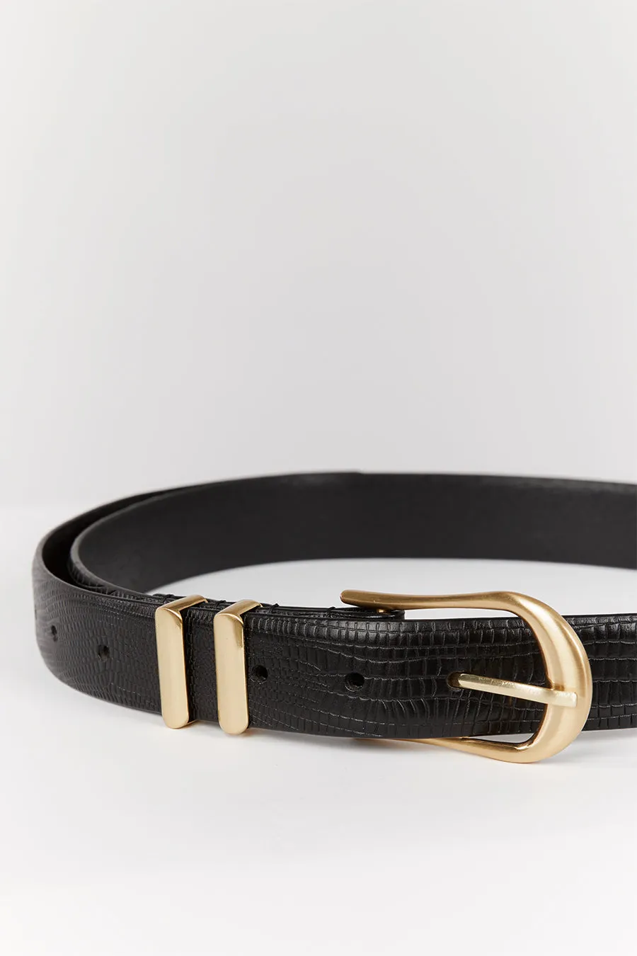 SANCIA THE ANIKA BELT BLACK
