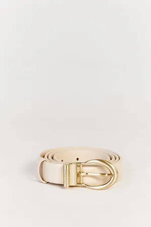 SANCIA THE MISCHA BELT OFF WHITE