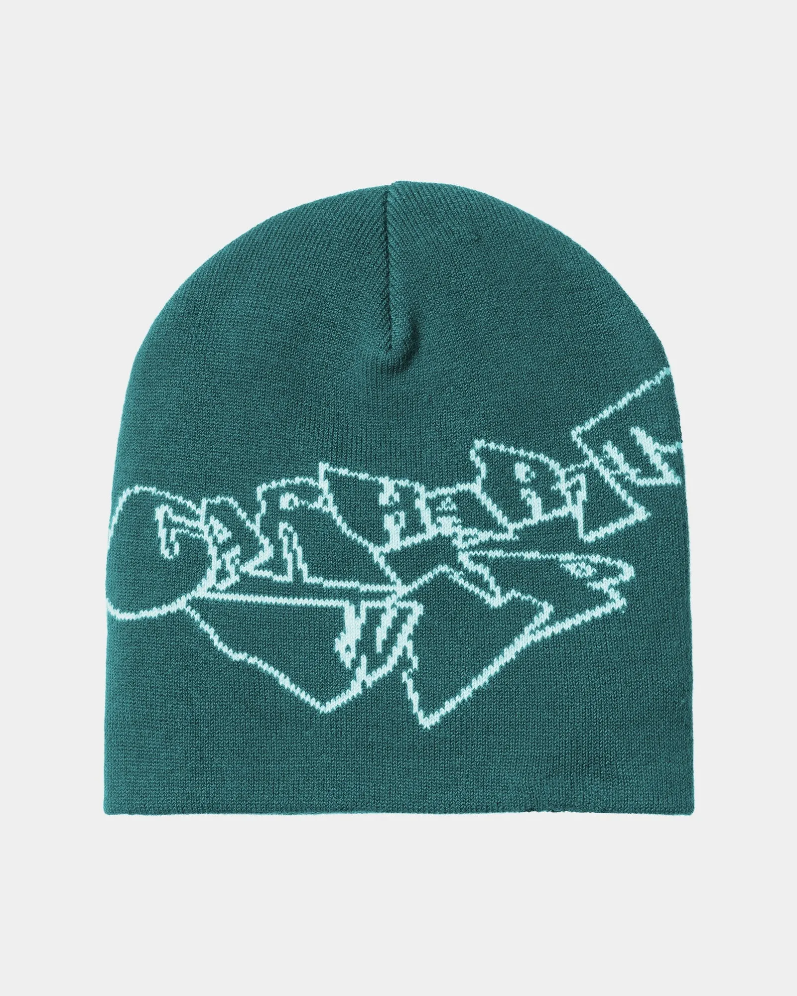 Screwed Up Scripter Beanie | Rainforest / Air Sky