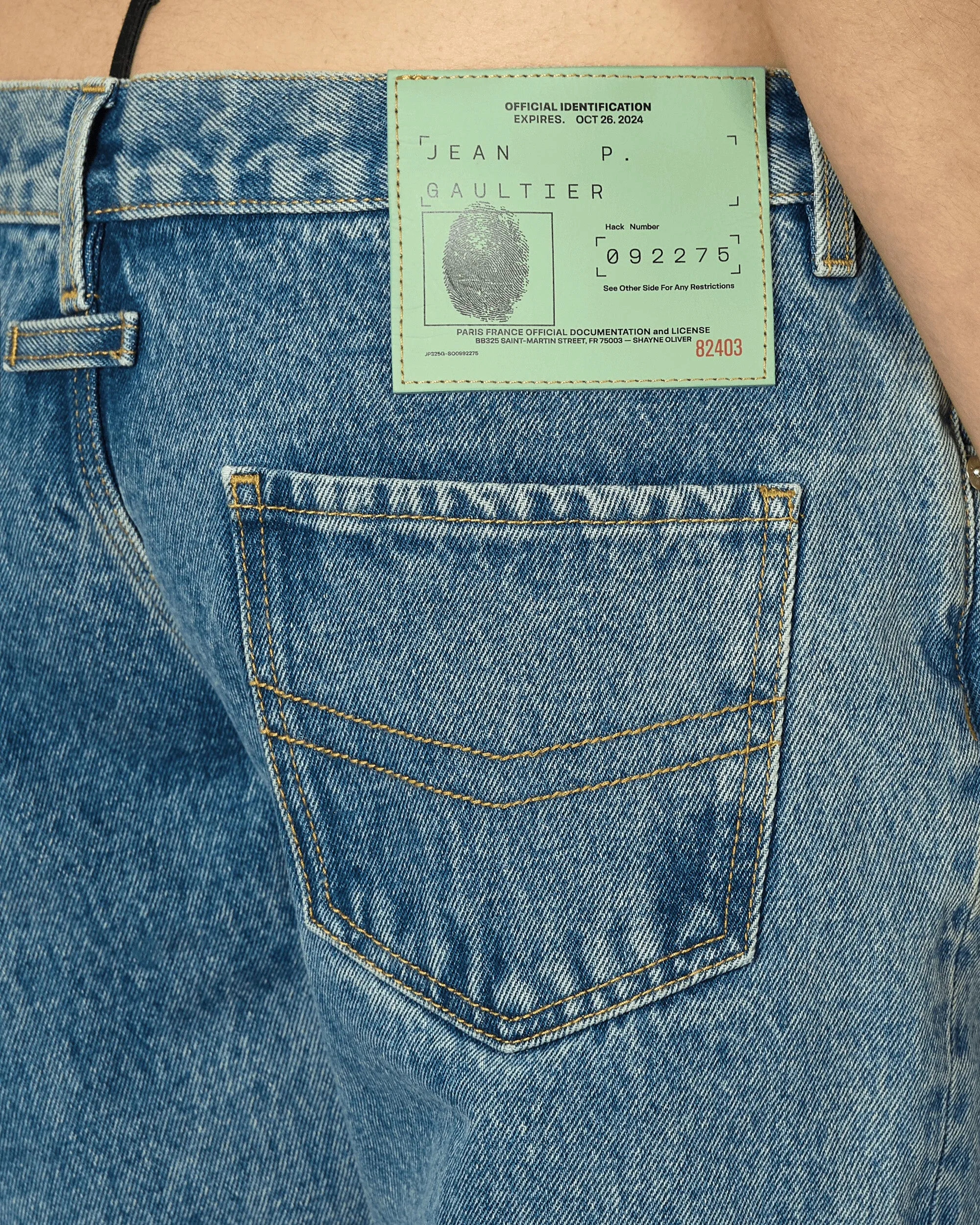 Shayne Oliver Skinny Jeans Light Blue
