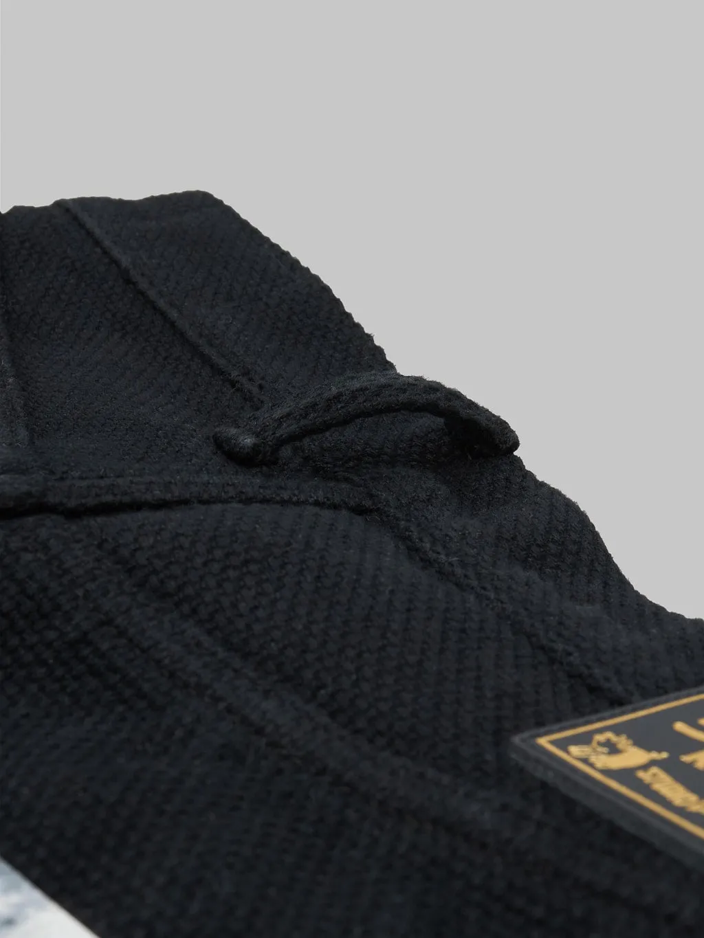 Studio D'Artisan SD1877 Kurozome Black 14oz Sashiko Slim Straight Jeans