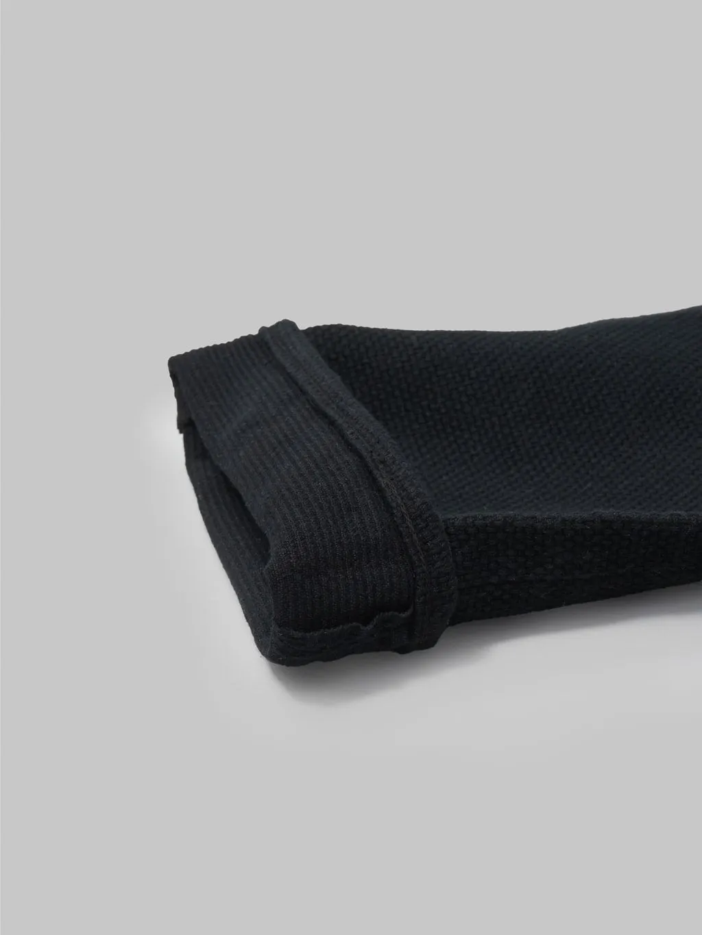 Studio D'Artisan SD1877 Kurozome Black 14oz Sashiko Slim Straight Jeans