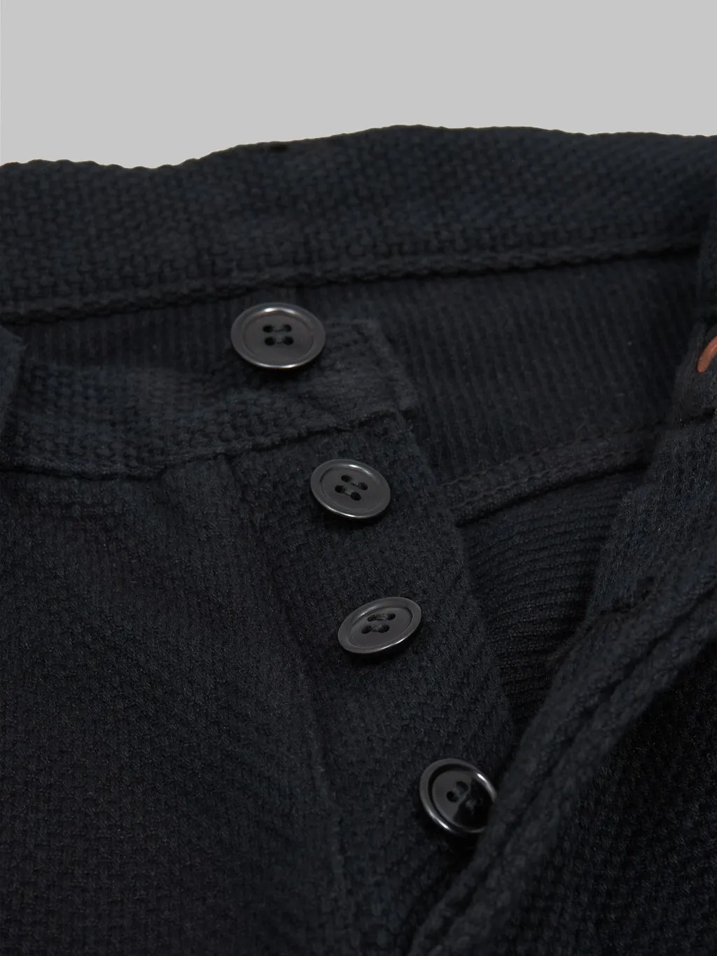 Studio D'Artisan SD1877 Kurozome Black 14oz Sashiko Slim Straight Jeans