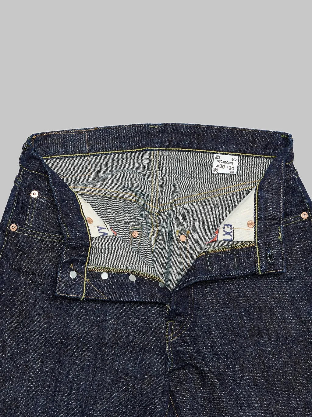 Sugar Cane Hawaii 14oz Regular Straight Jeans
