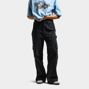 Supply & Demand Women's Cargo Jeans / Black