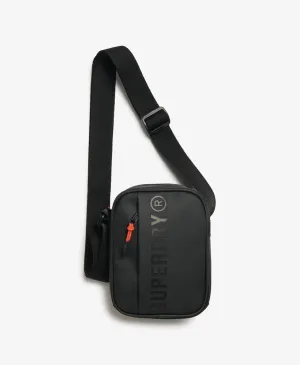 Tarp Cross Body Bag | Black Tonal