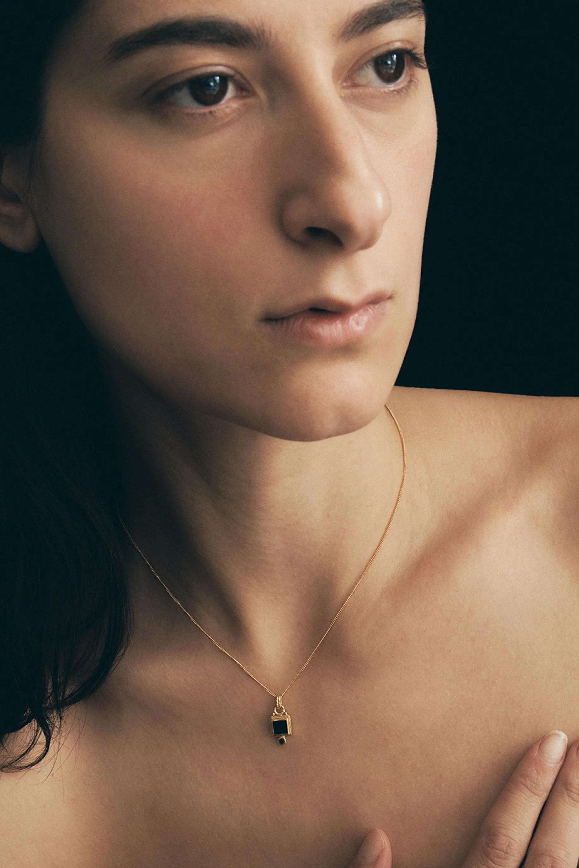 Temple Of The Sun Adara Necklace - Gold