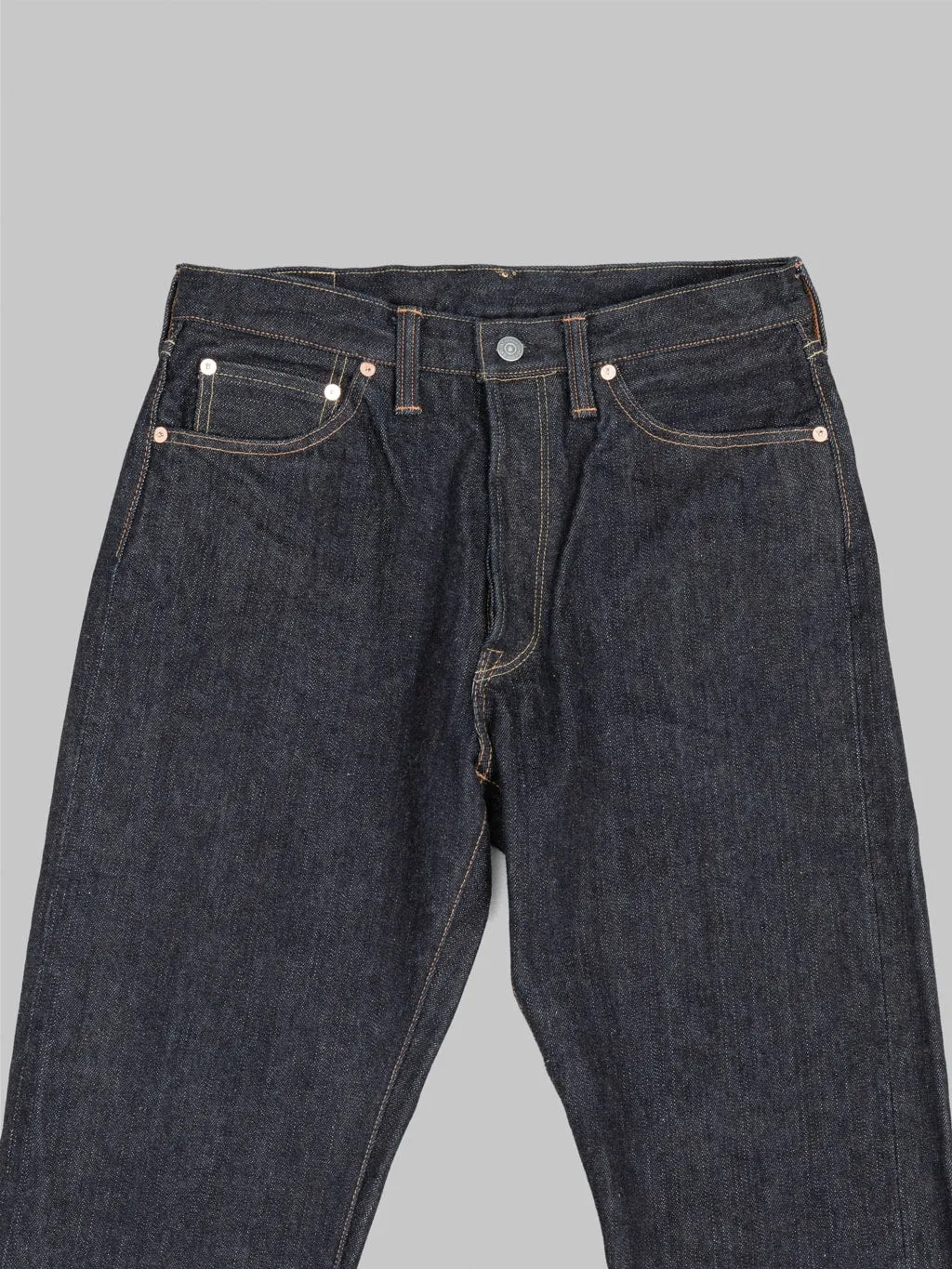 The Flat Head 8004 18oz Wide Tapered Jeans