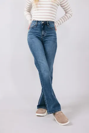Thread & Supply Mid Rise Jude Bootcut Jeans for Women | B2371DEKTS-DARKWASH