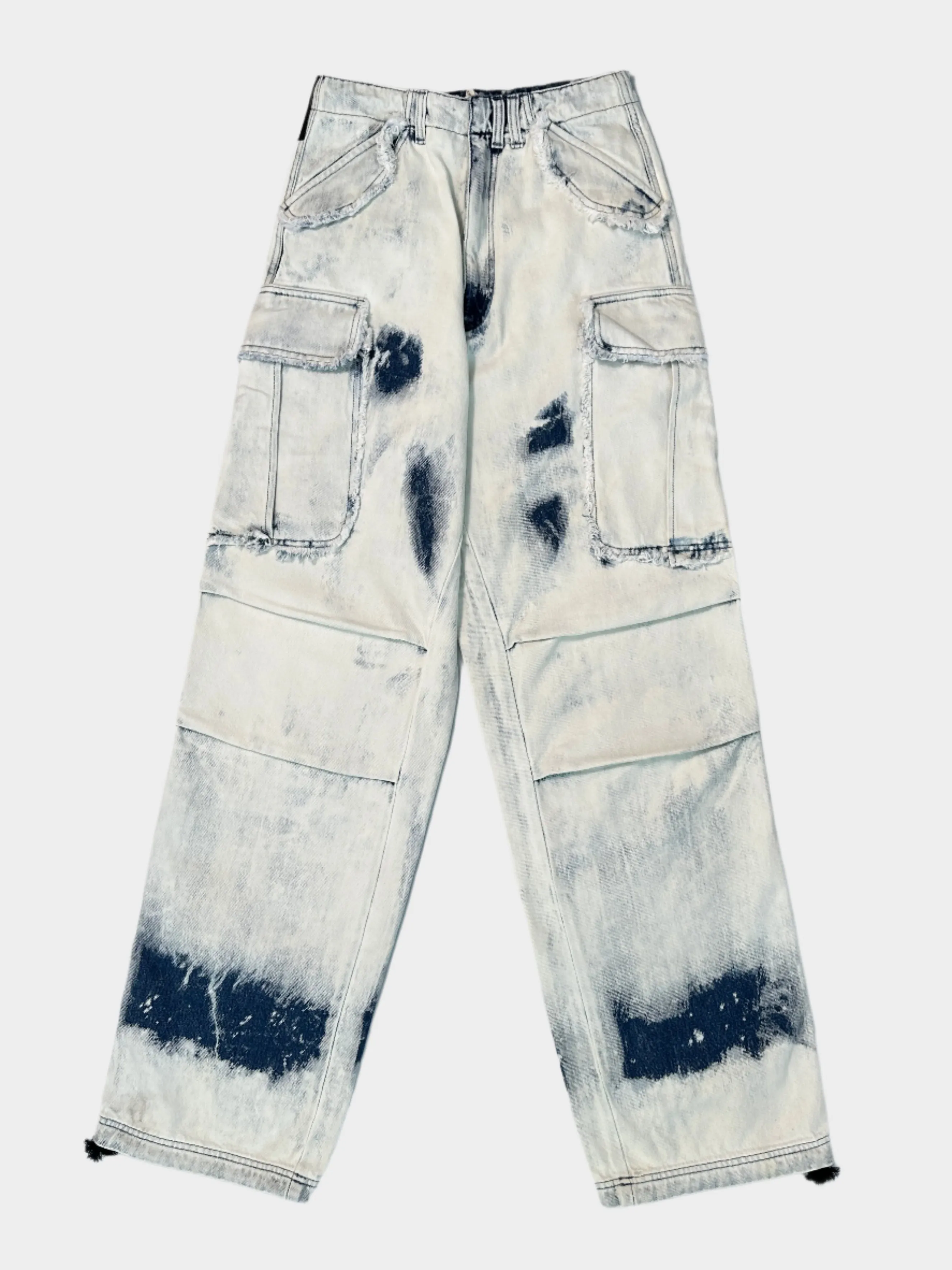 Tie-dye Cargo Jeans