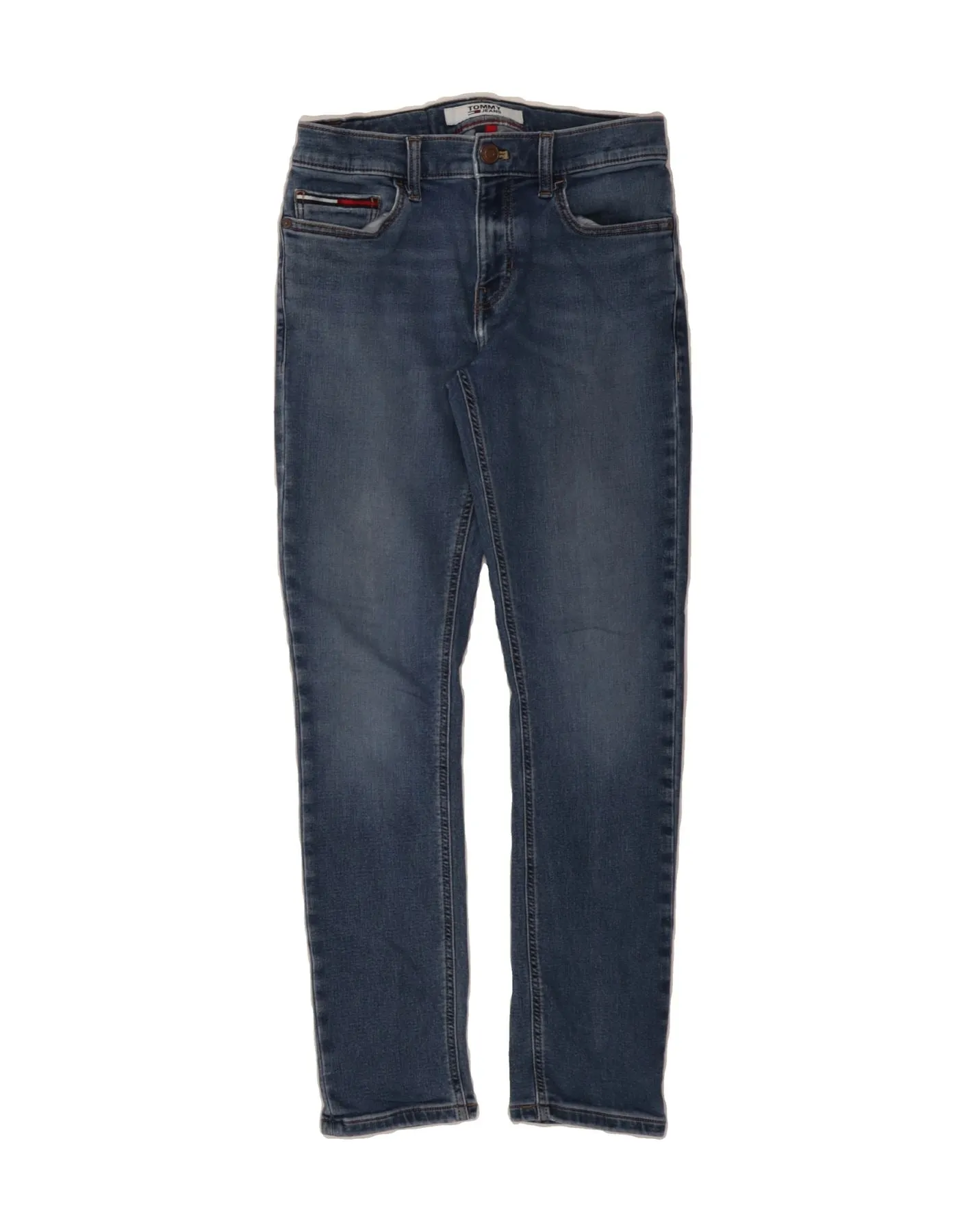 TOMMY HILFIGER Womens Slim Jeans W28 L29 Blue