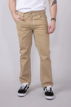 True Luck Blake Bootcut Jeans for Men in Khaki | TL16350002-KHAKI