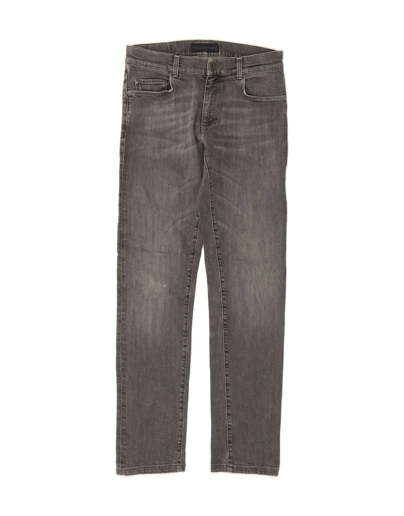 TRUSSARDI Mens Slim Jeans W30 L32 Grey
