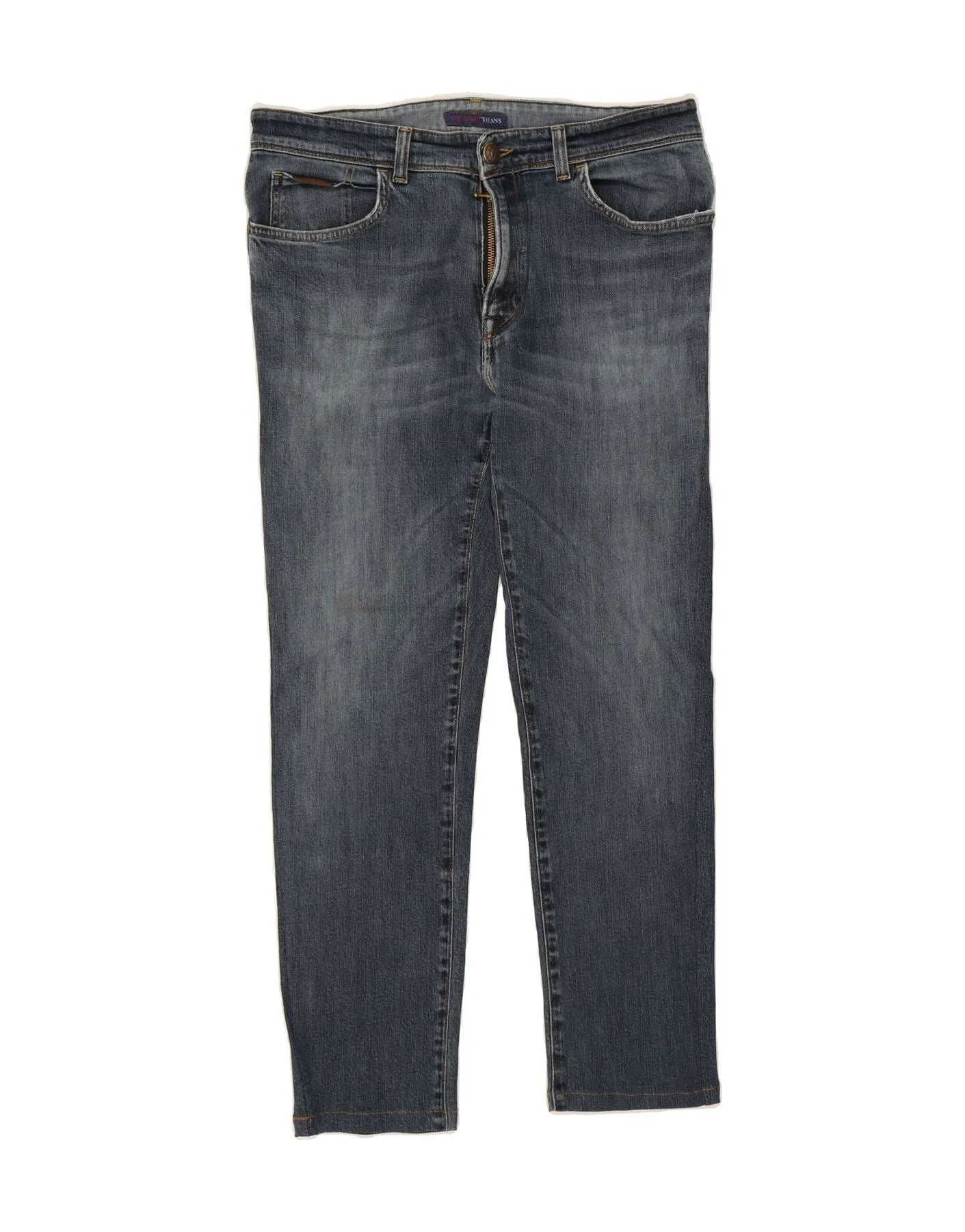 TRUSSARDI Mens Slim Jeans W33 L27 Blue