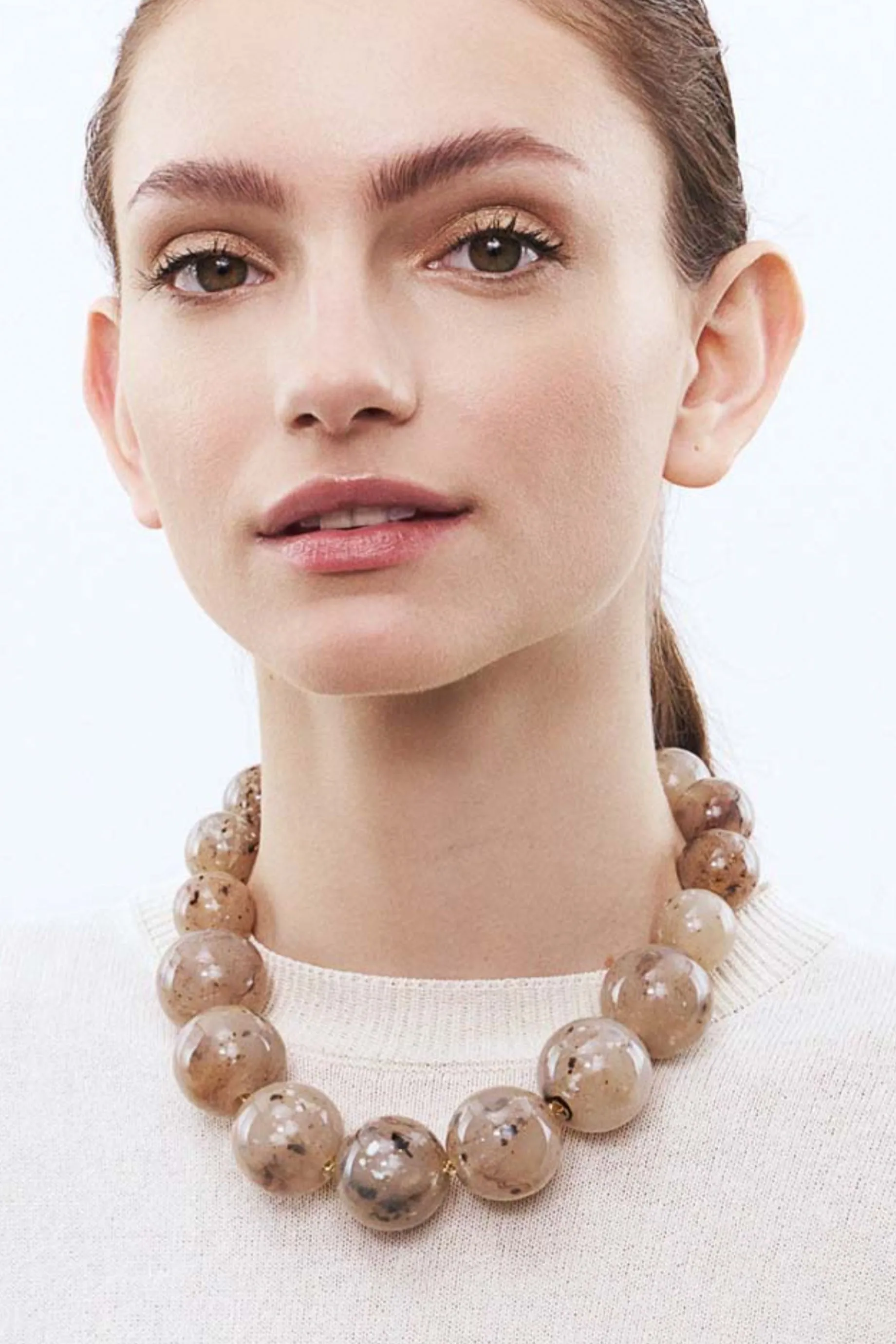 Vanessa Baroni BEADS NECKLACE - Amber