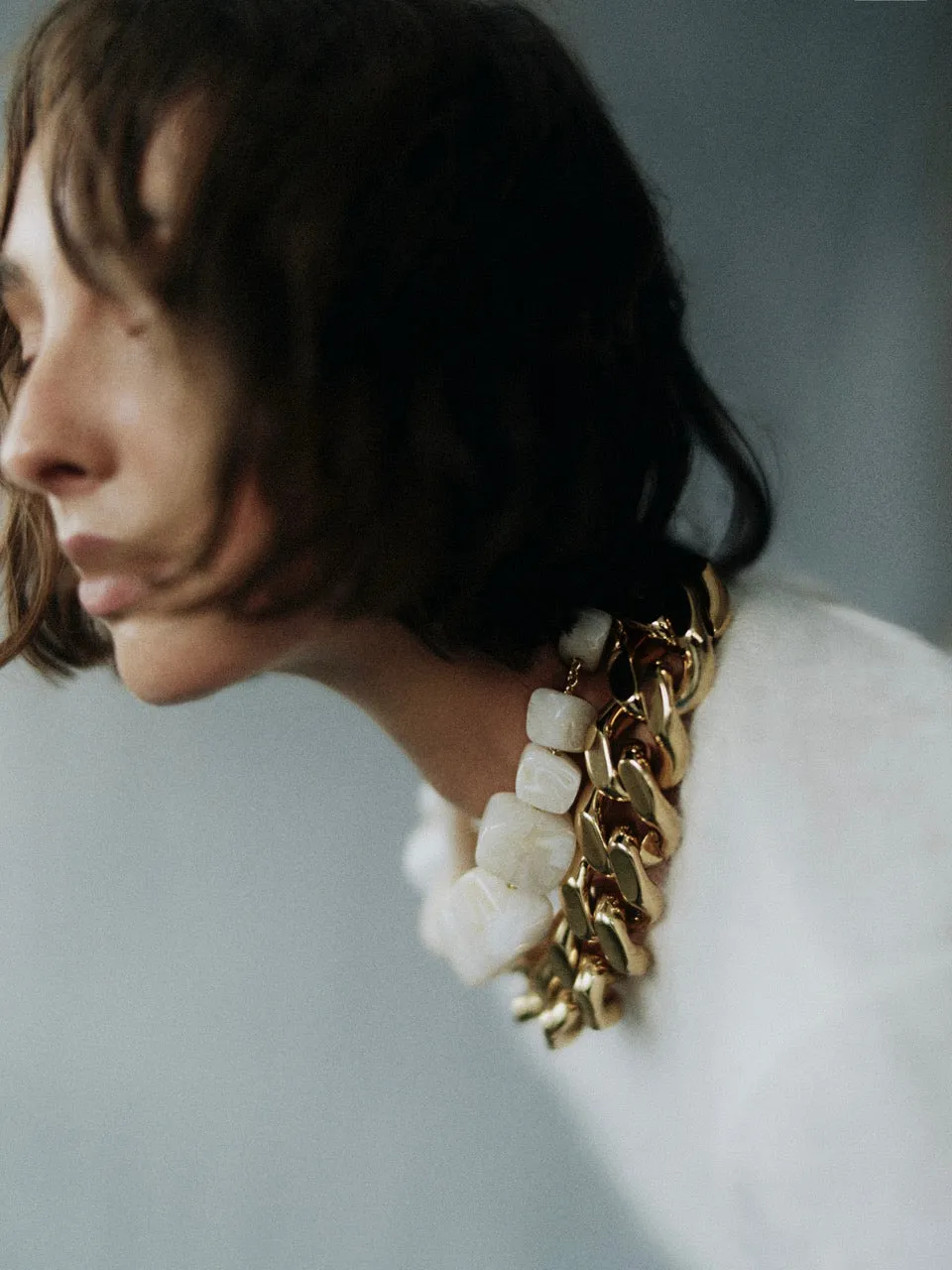 Vanessa Baroni Chain Necklace - Gold