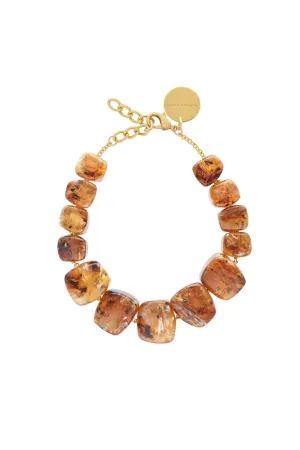 Vanessa Baroni Shaped Necklace - Amber