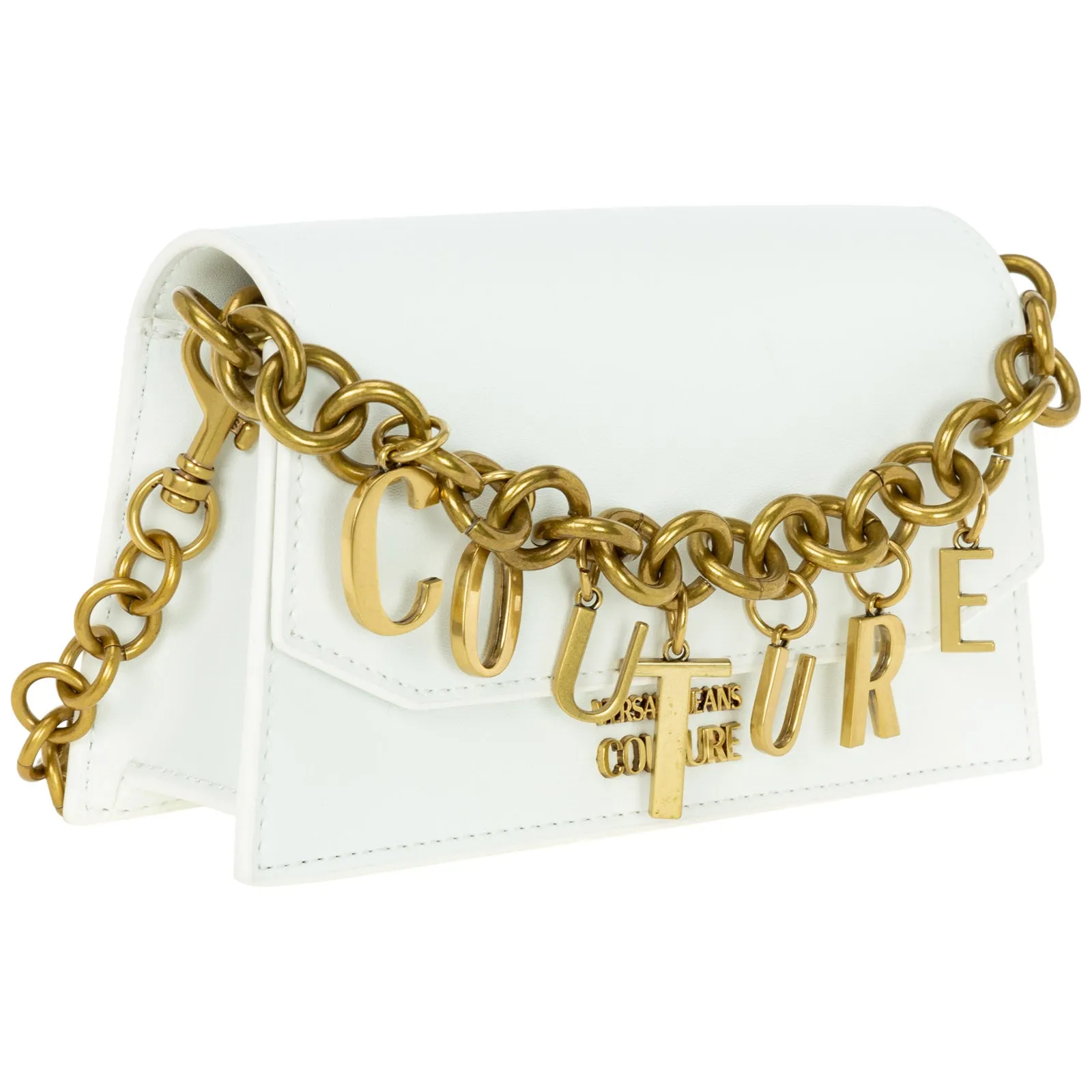 Versace Jeans Couture Charm-Detailed Shoulder Bag