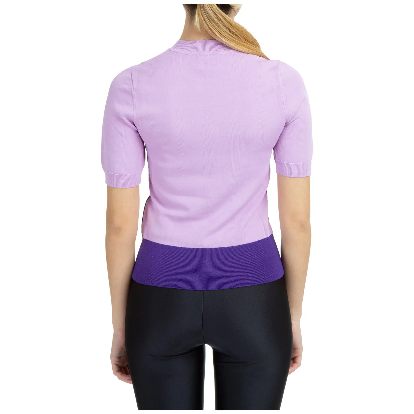 Versace Jeans Couture Logo-Detailed Crewneck Top