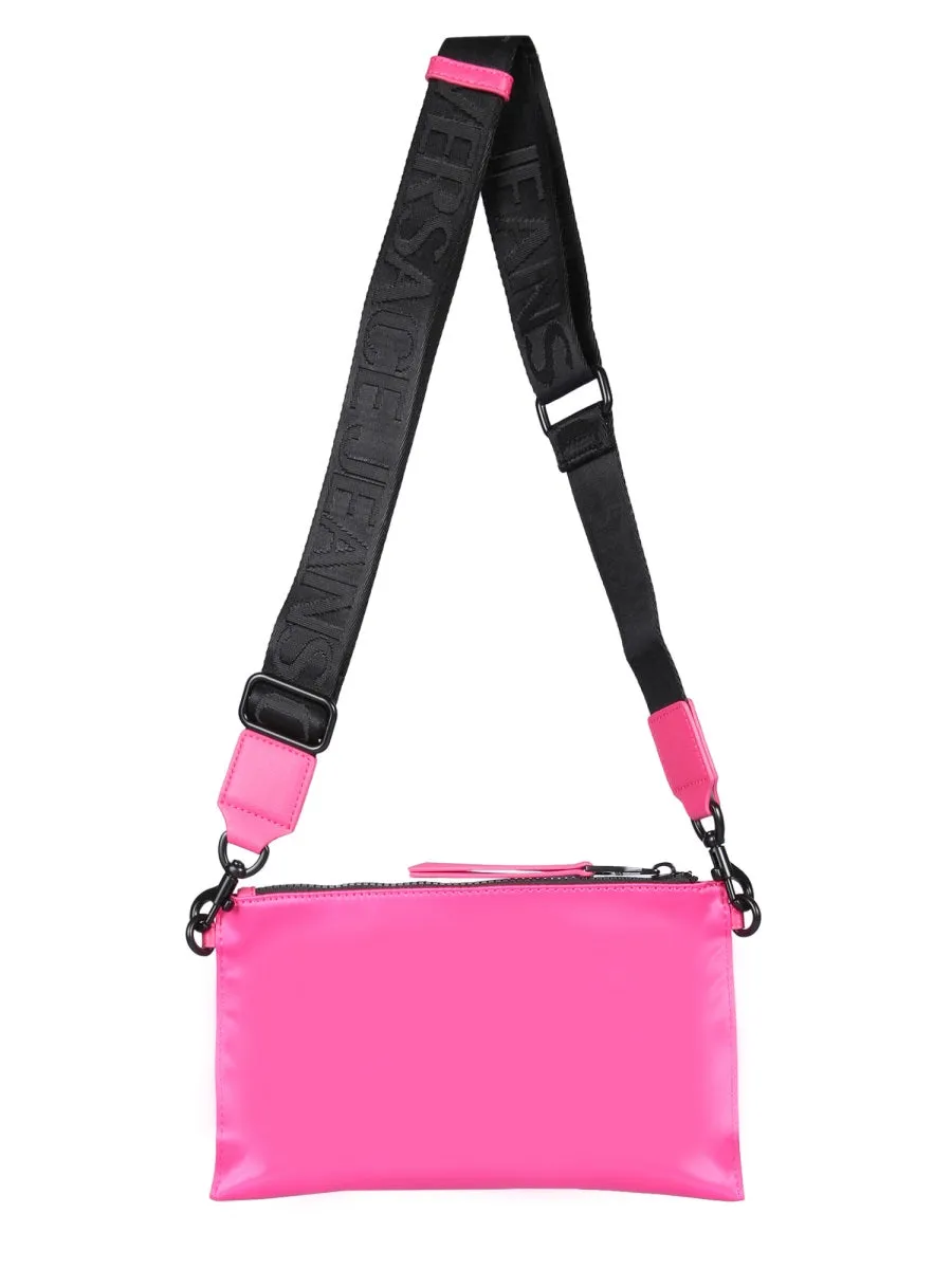 Versace Jeans Couture Logo Detailed Crossbody Bag