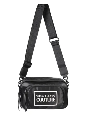 Versace Jeans Couture Logo Detailed Crossbody Bag