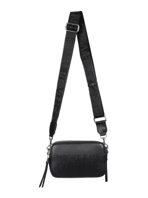 Versace Jeans Couture Logo Detailed Zipped Crossbody Bag