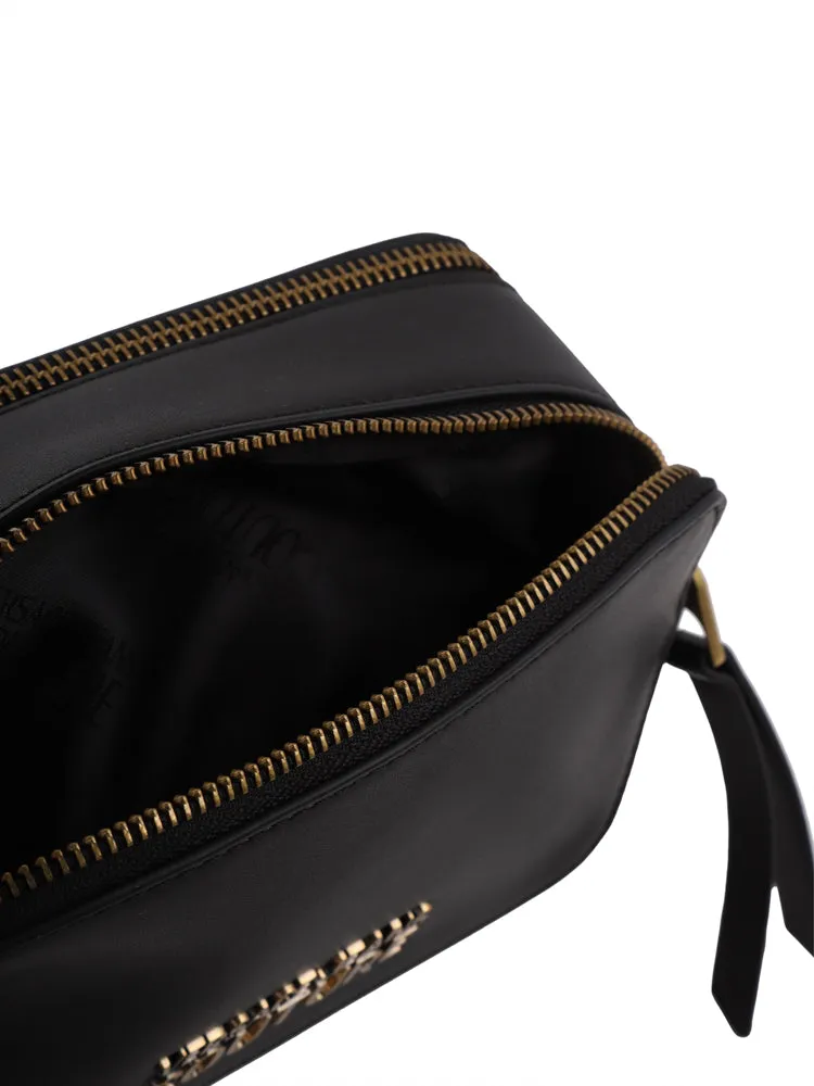 Versace Jeans Couture Scarf-Detailed Shoulder Bag
