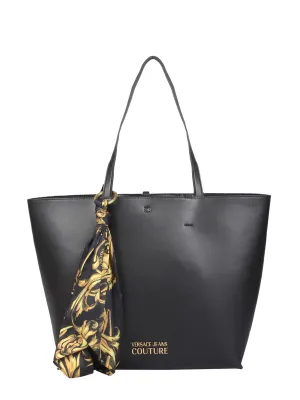Versace Jeans Couture Scarf Detailed Tote Bag