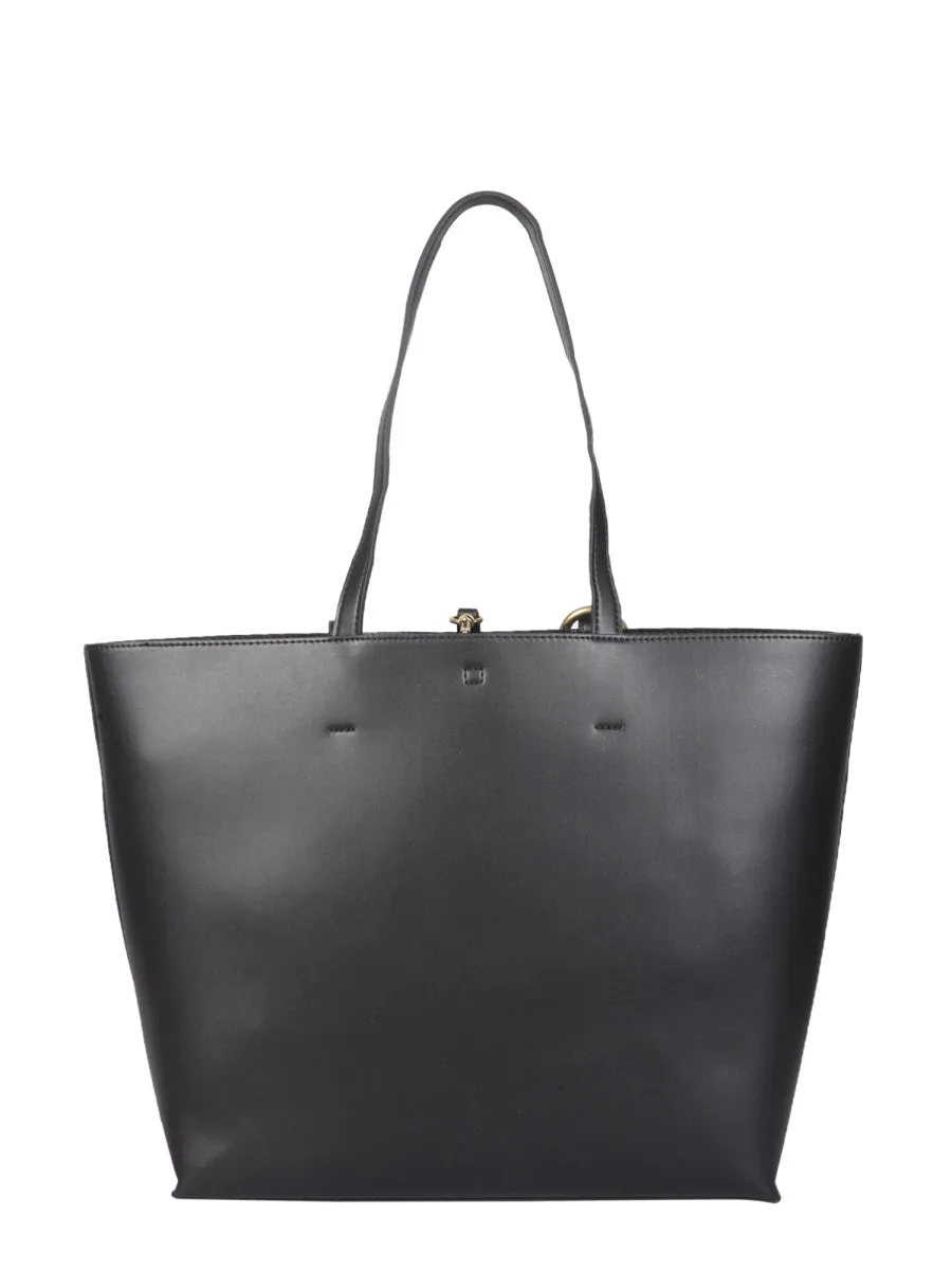 Versace Jeans Couture Scarf Detailed Tote Bag