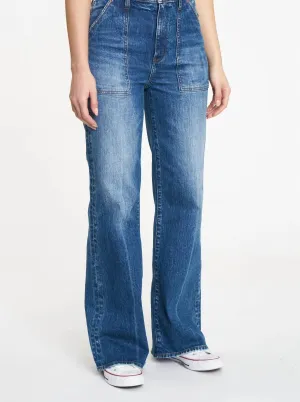 Women's Far Out Patchpocket Jeans In Play Date