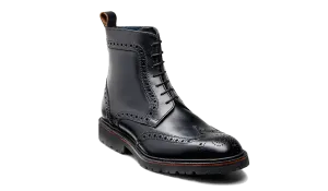 Woodbury - Black Waxy Calf
