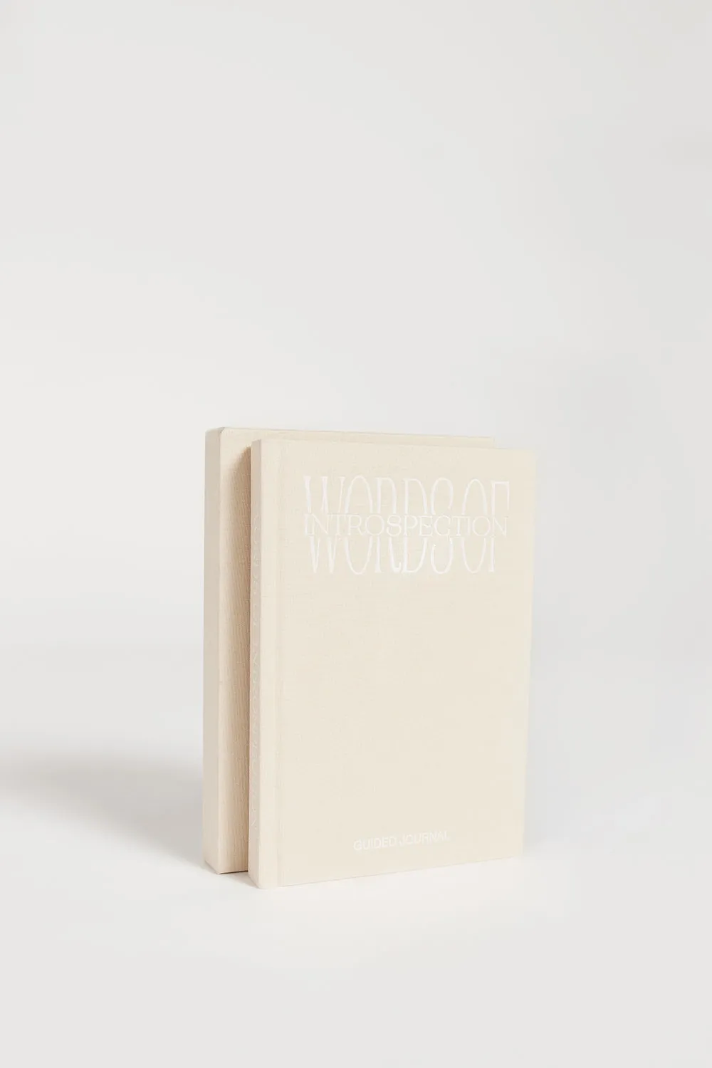 WORDS OF INTROSPECTION CREAM JOURNAL