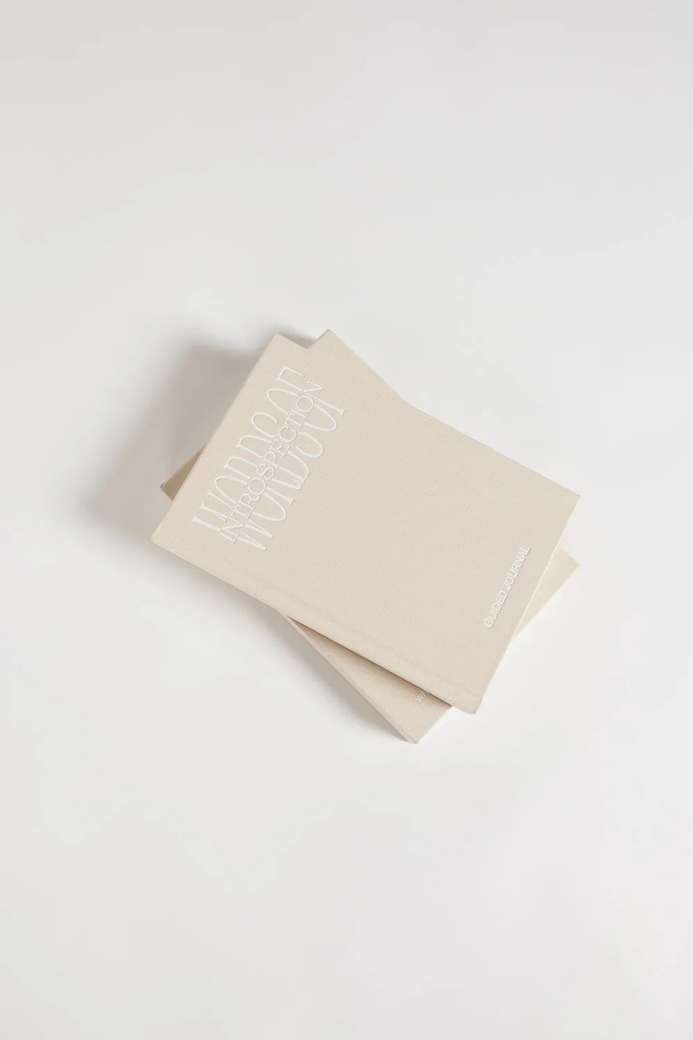 WORDS OF INTROSPECTION CREAM JOURNAL