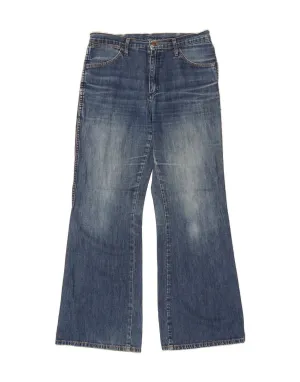 WRANGLER Mens Flared Jeans W32 L32 Blue