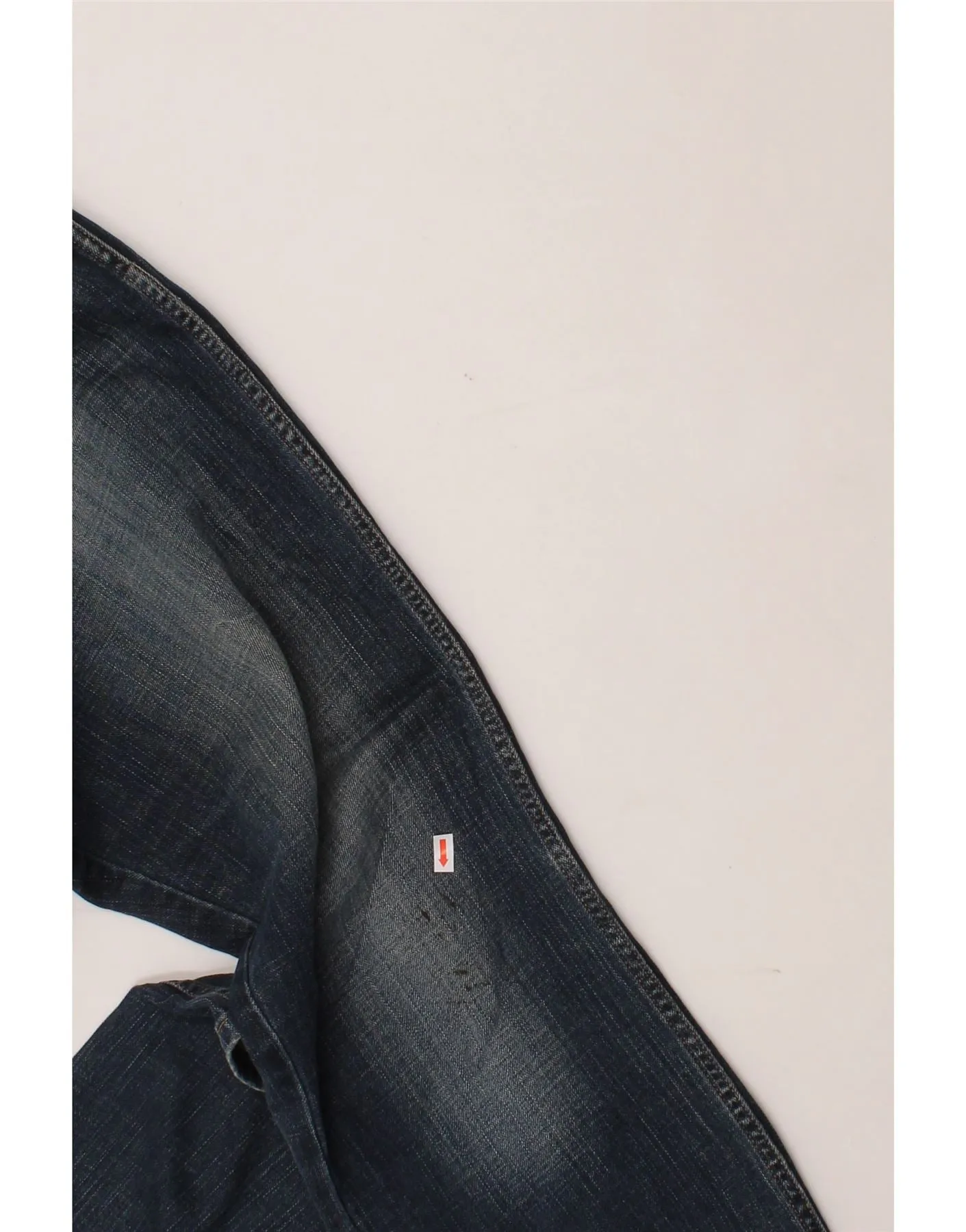 WRANGLER Mens Texas Stretch Straight Jeans W36 L32 Blue Cotton